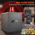 Safe 1.8 Cubic Feet Home Safe Steel for Cash Gold 15.75x13x16.9 inch