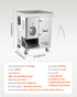 Electric Meat Cutter Machine 1100W Commercial Meat Slicer Cutting Machine