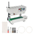 600W Continuous Band Sealer 6-12mm Vertical Bag Sealing Machine Digital Temp