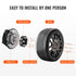 2" 6"x5.5" Wheel Spacers Wheel Adapters 6 Lug Forged Spacer 4 PCS Black
