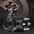 2" 6"x5.5" Wheel Spacers Wheel Adapters 6 Lug Forged Spacer 4 PCS Black
