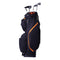 Golf Cart Bag with 14 Way Organizer Divider Top, 36” 13 Pockets Premium Cart Bag, Durable 600D Polyester Fabric Golf Bags with Handles & Dust Cover & Detachable Straps for Men & Women, Black & Orange