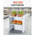 Portable Tradeshow Podium Counter Foldable Display Booth Stand Table