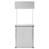 Portable Tradeshow Podium Counter Foldable Display Booth Stand Table