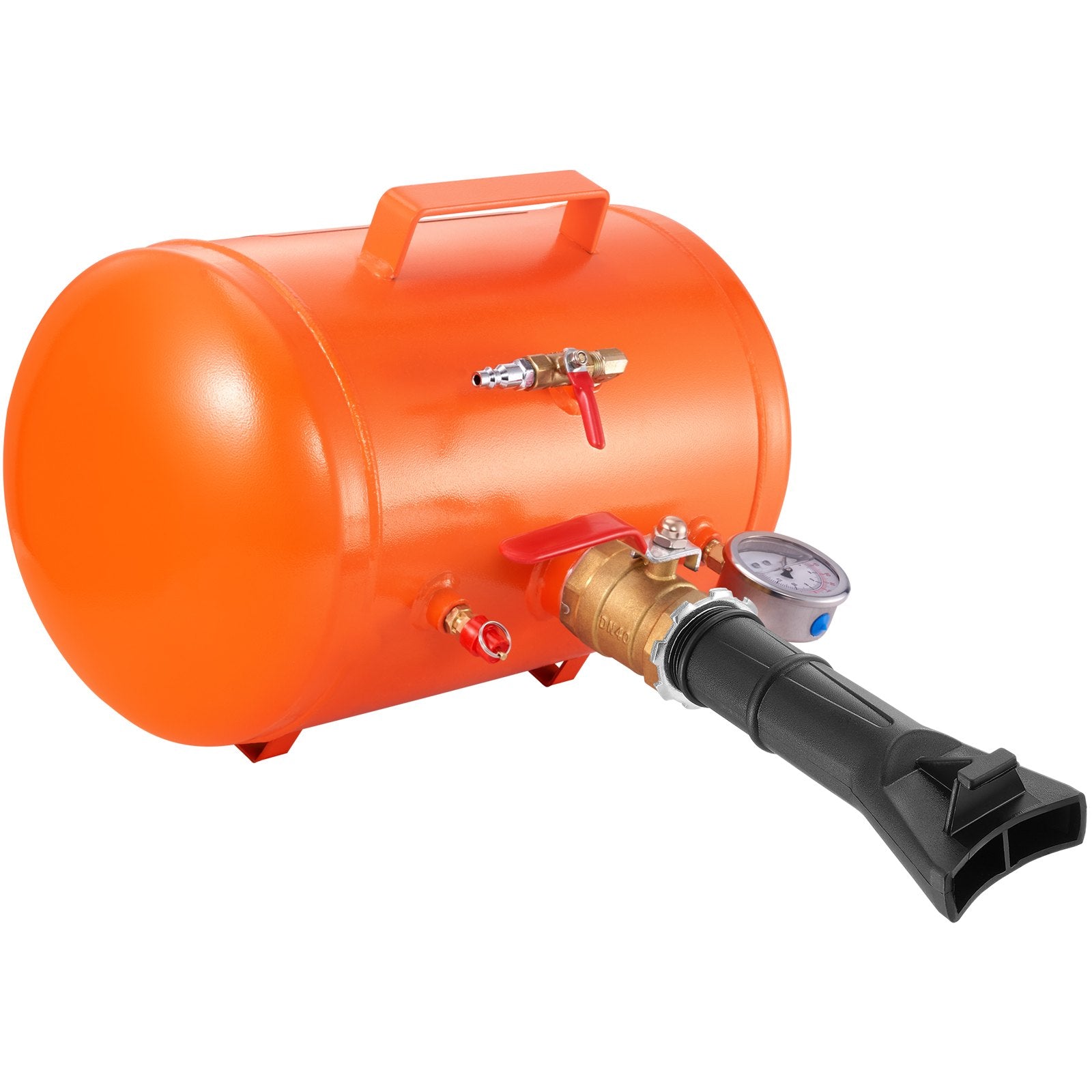 Tire Bead Seater, 5 Gal/19L Air Tire Bead Blaster with Pressure Gauge & Handle, 145 PSI Seating Tool Inflator Tank, 85-116 PSI Operating Pressure for Car Truck ATV