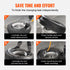 Manual Tire Mount Demount Tool Kit 22.5-24.5" Truck Tire Changer