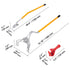 Manual Tire Mount Demount Tool Kit 22.5-24.5" Truck Tire Changer