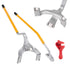 Manual Tire Mount Demount Tool Kit 22.5-24.5" Truck Tire Changer