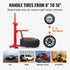 Manual Tire Changer, Portable Hand Bead Breaker Mounting Tool for 203 - 406 mm Tires, Compatible with Car Truck Trailer, Tire Mounting Machine for Home Garage Small Auto Shop