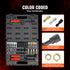 49-Piece Thread Chaser Set UNC UNF Metric Taps Dies Thread Repair Kit