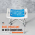 VEVOR Shower Chair, Adjustable Height Shower Stool with Crossbar Support, Shower Seat for Inside Shower or Tub, Non-Slip Bench Bathtub Stool Seat for Elderly Disabled Handicap, 226.8 kg Capacity