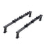 3-Place Weeder Trimmer Rack Holder for Open Landscape Trailer Lockable