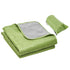 Camping Blanket 2 m x 1.5 m Wearable Warm Stadium Blanket Army Green