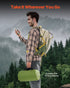 VEVOR Camping Blanket 2 m x 1.5 m Wearable Warm Stadium Blanket Army Green
