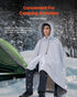 VEVOR Camping Blanket 2 m x 1.5 m Wearable Warm Stadium Blanket Light Grey.