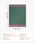 Wool Camping Blanket 1.62 m x 2.23 m for Camping Hiking Travel Texture