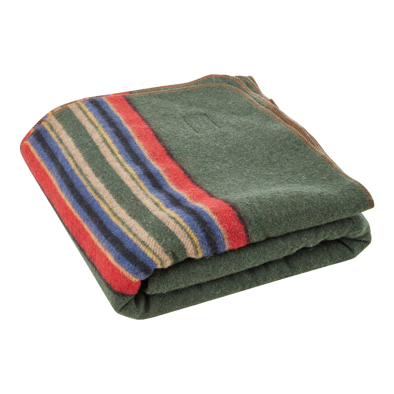 Wool Camping Blanket 1.62 m x 2.23 m for Camping Hiking Travel Texture