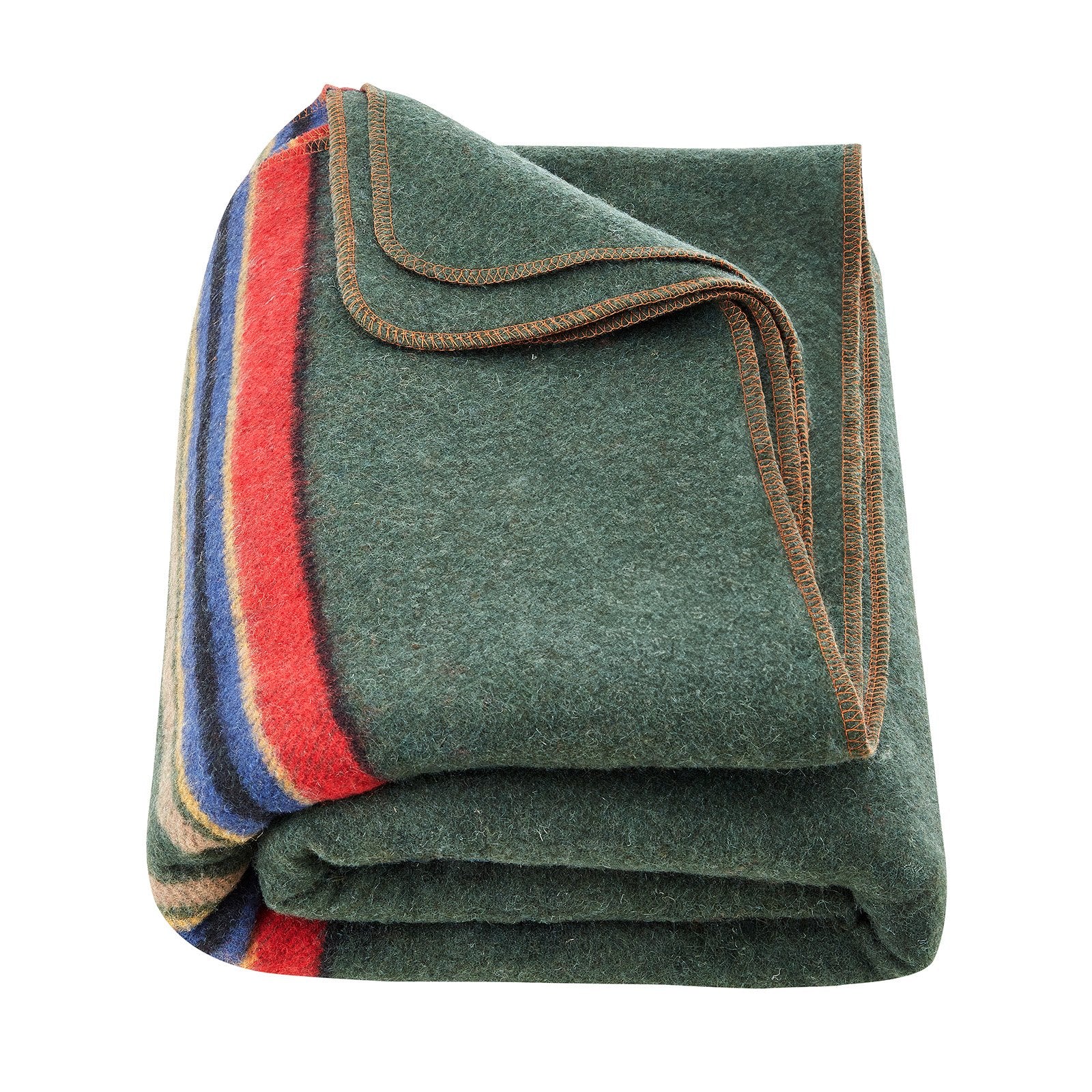 Wool Camping Blanket 1.62 m x 2.23 m for Camping Hiking Travel Texture