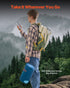 VEVOR Camping Blanket 1.9 m x 1.32 m Wearable Warm Stadium Blanket Outdoor