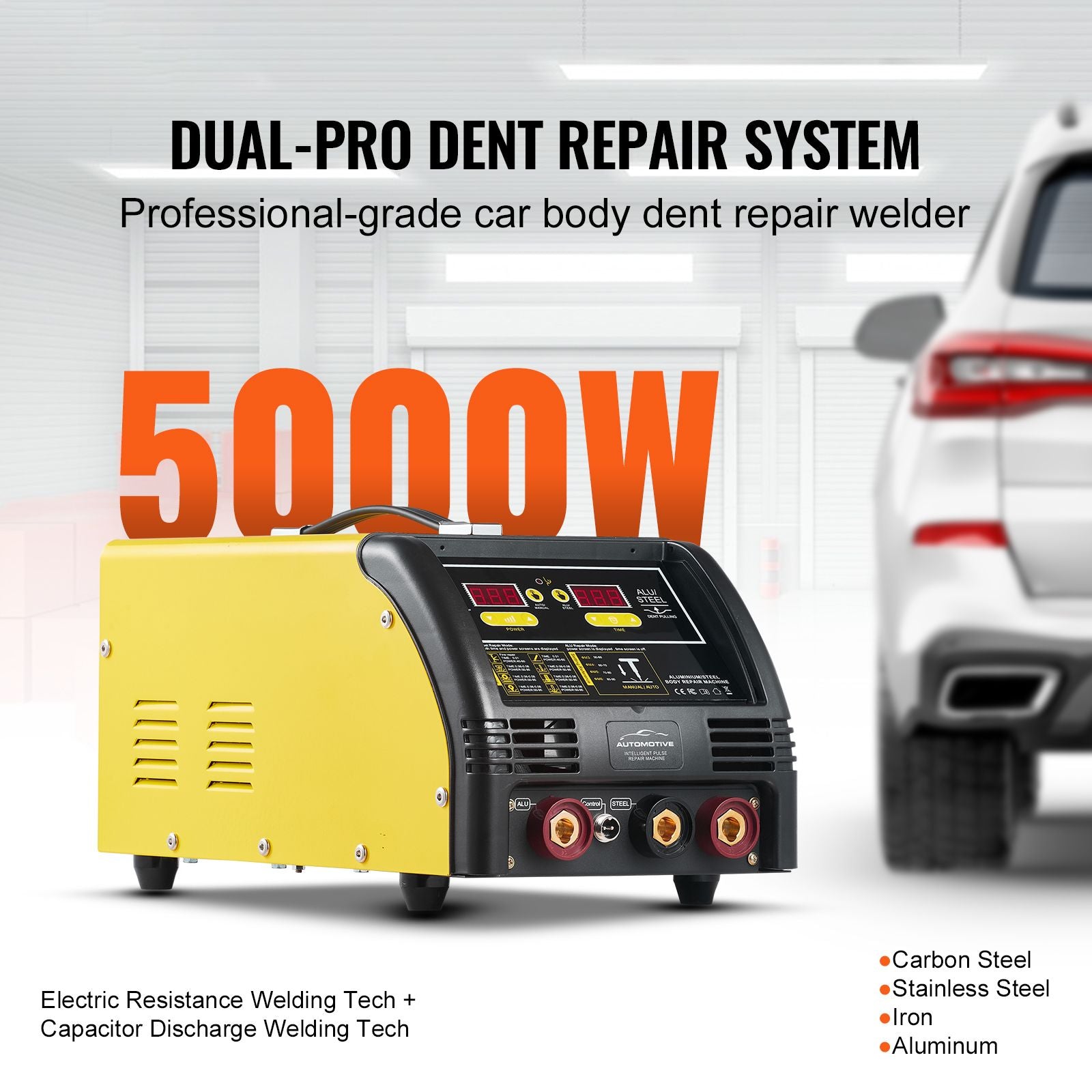 Dual Pro Stud Welder Professional 5KW Welder for Steel & Aluminum Panels