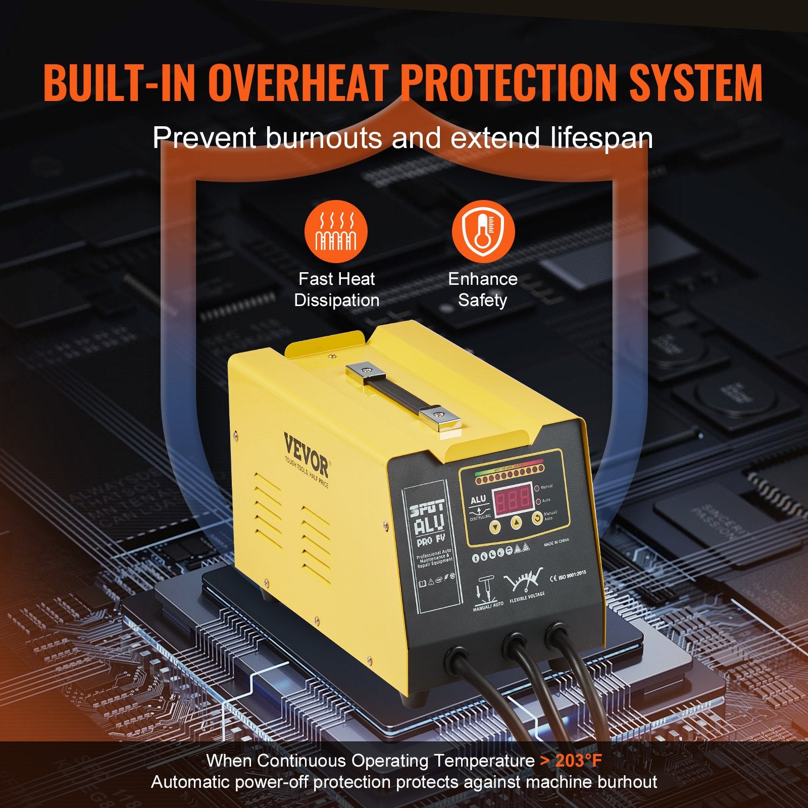 Spot Welder Dent Puller 300W Stud Welder Dent Repair for Aluminum Car Body