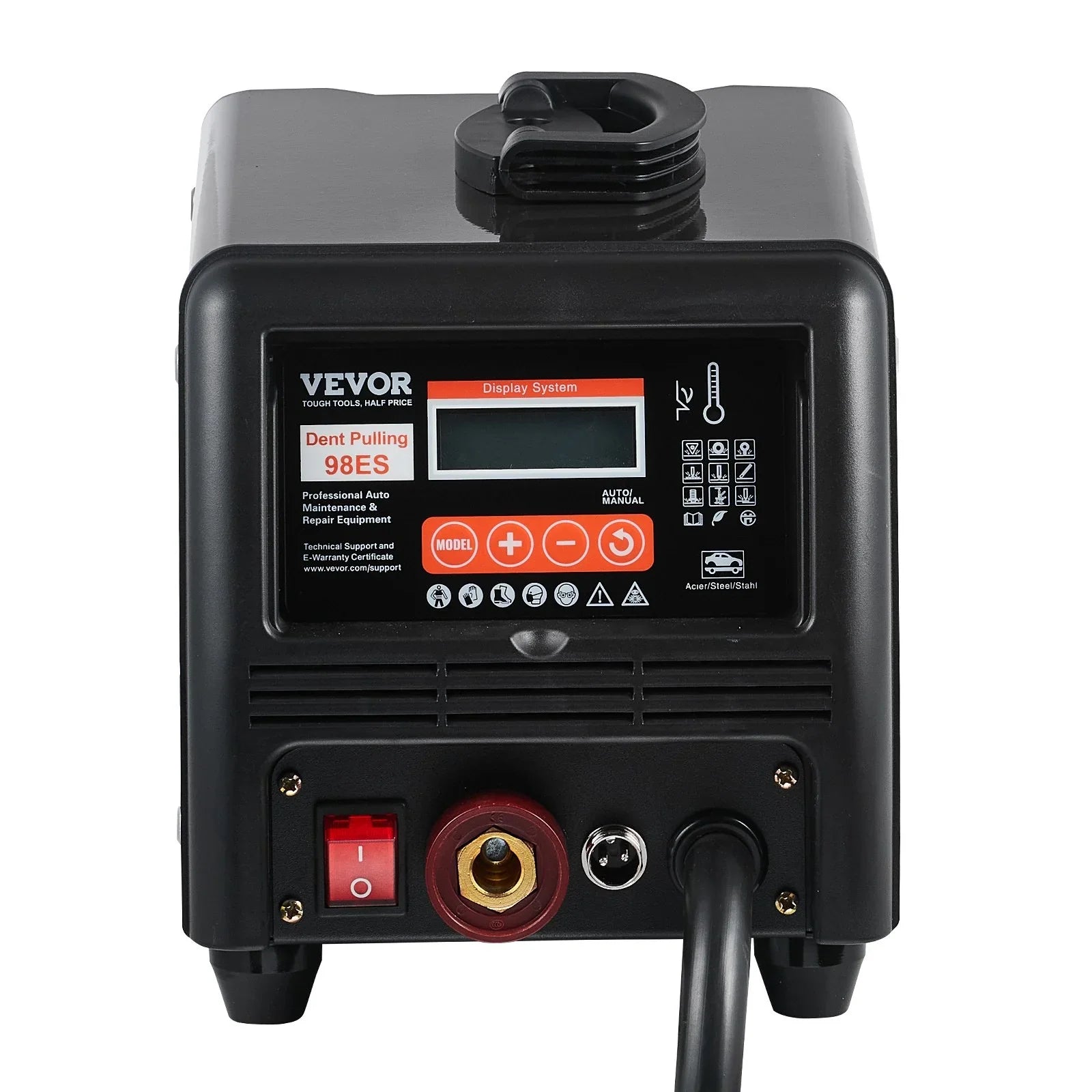 Stud Welder Dent Repair Kit, 3KW Spot Welder Dent Puller with Auto/Manual Welding & 9 Versatile Modes, Auto Body Spot Welding Dent Puller Machine for Car, Truck Dent Repair