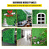 VEVOR Artificial Boxwood Panels, 16 PCS 20"x20" Boxwood Hedge Wall Panels, PE Artificial Grass Backdrop Wall 1.6\", Privacy Hedge Screen for Decoration of Outdoor, Indoor, Garden, Fence, and Backyar