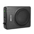 8" 400W Underseat Car Subwoofer, Slim Powered Car Subwoofers Under the Seat, Low Profile Audio Sub Built-in Amplifier, High/Low Level Input & Volume Controller for SUVs, Car, Truck, RV