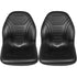 2-Pack Tractor Seat High Back, Black Vinyl Mower Seat with Drain Holes