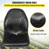 2-Pack Tractor Seat High Back, Black Vinyl Mower Seat with Drain Holes