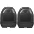 2-Pack Tractor Seat High Back, Black Vinyl Mower Seat with Drain Holes