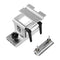 Sharpening Tool Rest Jig, Adjustable Replacement Tool Rest Sharpening Jig for 6" or 8" (152 mm or 203 mm) Bench Grinders – with Flat Miter Slide for 0–2.5 inch (0–64 mm) Wide Blades and Chisels