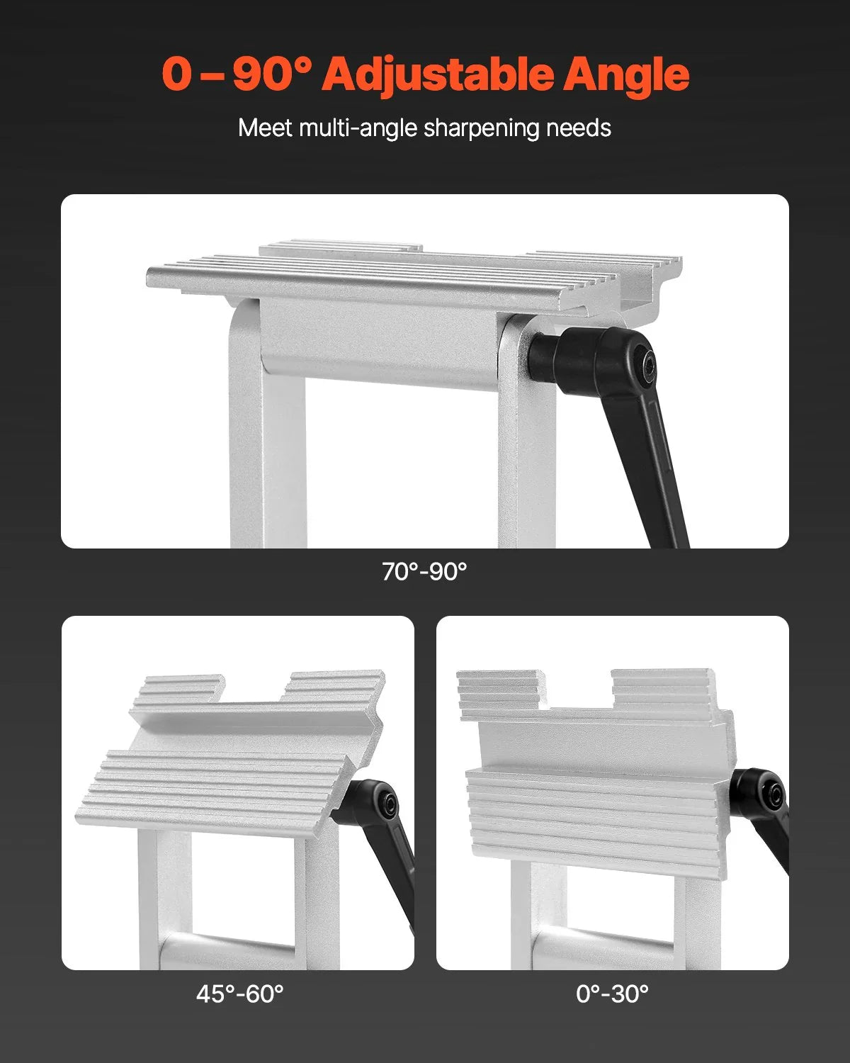 Sharpening Tool Rest Jig, Adjustable Replacement Tool Rest Sharpening Jig for 6