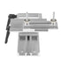 Sharpening Tool Rest Jig, Adjustable Replacement Tool Rest Sharpening Jig for 6" or 8" (152 mm or 203 mm) Bench Grinders – with Flat Miter Slide for 0–2.5 inch (0–64 mm) Wide Blades and Chisels