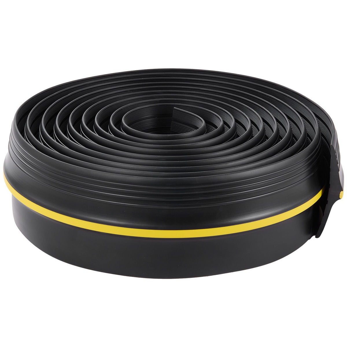 Garage Door Threshold Seal Strip, 16.5 FT Universal Garage Door Floor Seal Strip with Adhesive, Garage Door Bottom Weatherproof Strip, Upgraded Thick PVC DIY Weather Stripping Replacement, Black