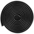 Garage Door Threshold Seal Strip, 20 FT Universal Garage Door Floor Seal Strip with Adhesive, Garage Door Bottom Weatherproof Strip, Upgraded Thick PVC DIY Weather Stripping Replacement, Black