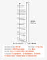 8-Tier Over the Door Pantry Organizer Hanging Storage Rack Adjustable