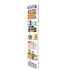 9 Tier Over Door Pantry Organizer Adjustable Spice Rack Storage White