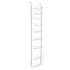 9 Tier Over Door Pantry Organizer Adjustable Spice Rack Storage White
