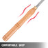 4PCS Carbide Wood Turning Tools Set Lathe Chisels with Beech Handles