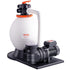 Sand Filter Above Ground with 850W Pool Pump 18,000 L/H Flow 6-Way Valve
