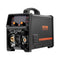 MIG Welder, 200A Synergic Mig Welding Machine, 4-in-1 Gas MIG/Flux Core MIG/Stick/Lift TIG Multi-Process Welder Machine with IGBT Inverter Technology and LCD Screen Display