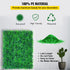 14PCS Artificial Boxwood Hedge Wall Panels 50x50cm Privacy Screen Green