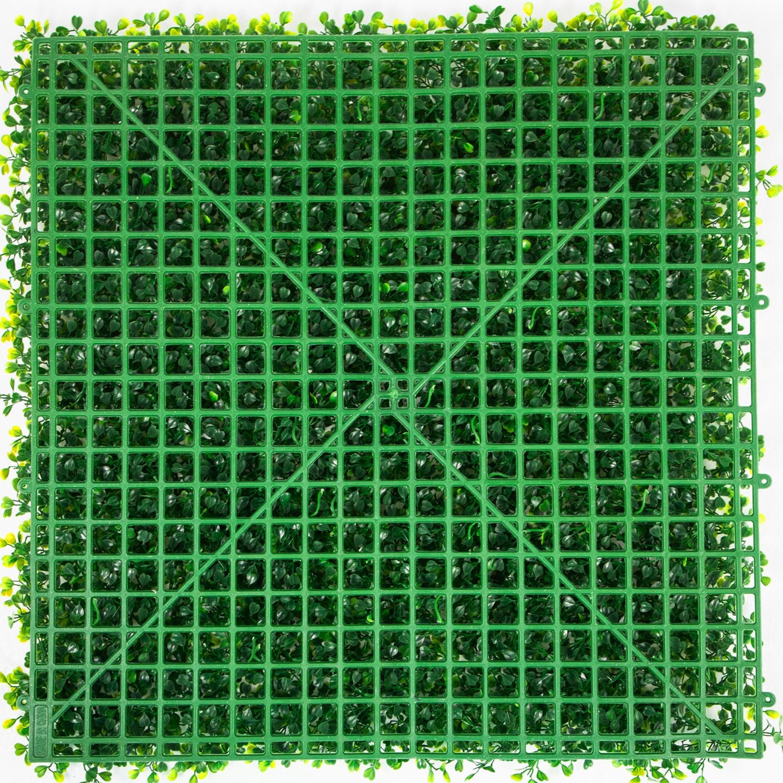 14PCS Artificial Boxwood Hedge Wall Panels 50x50cm Privacy Screen Green