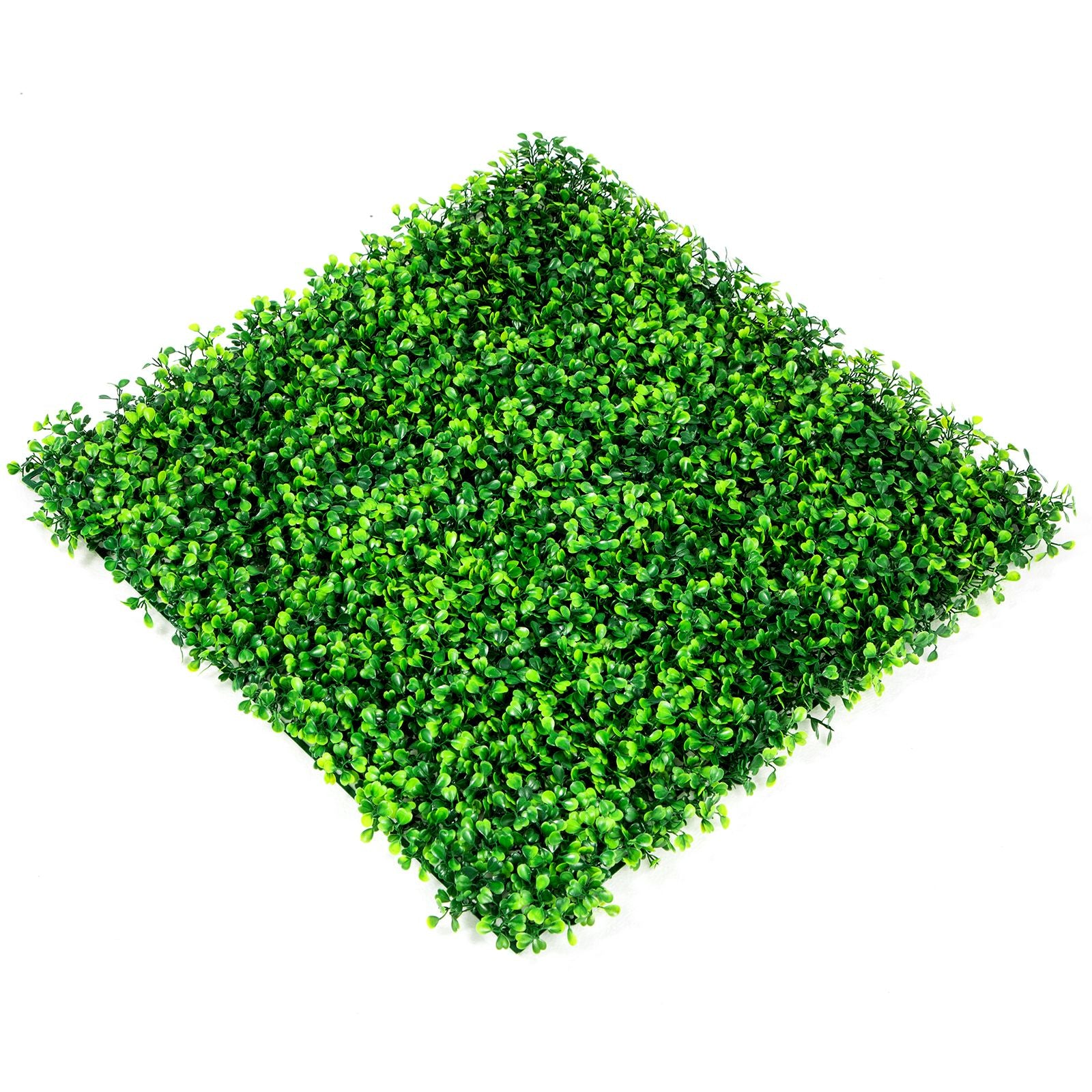 14PCS Artificial Boxwood Hedge Wall Panels 50x50cm Privacy Screen Green