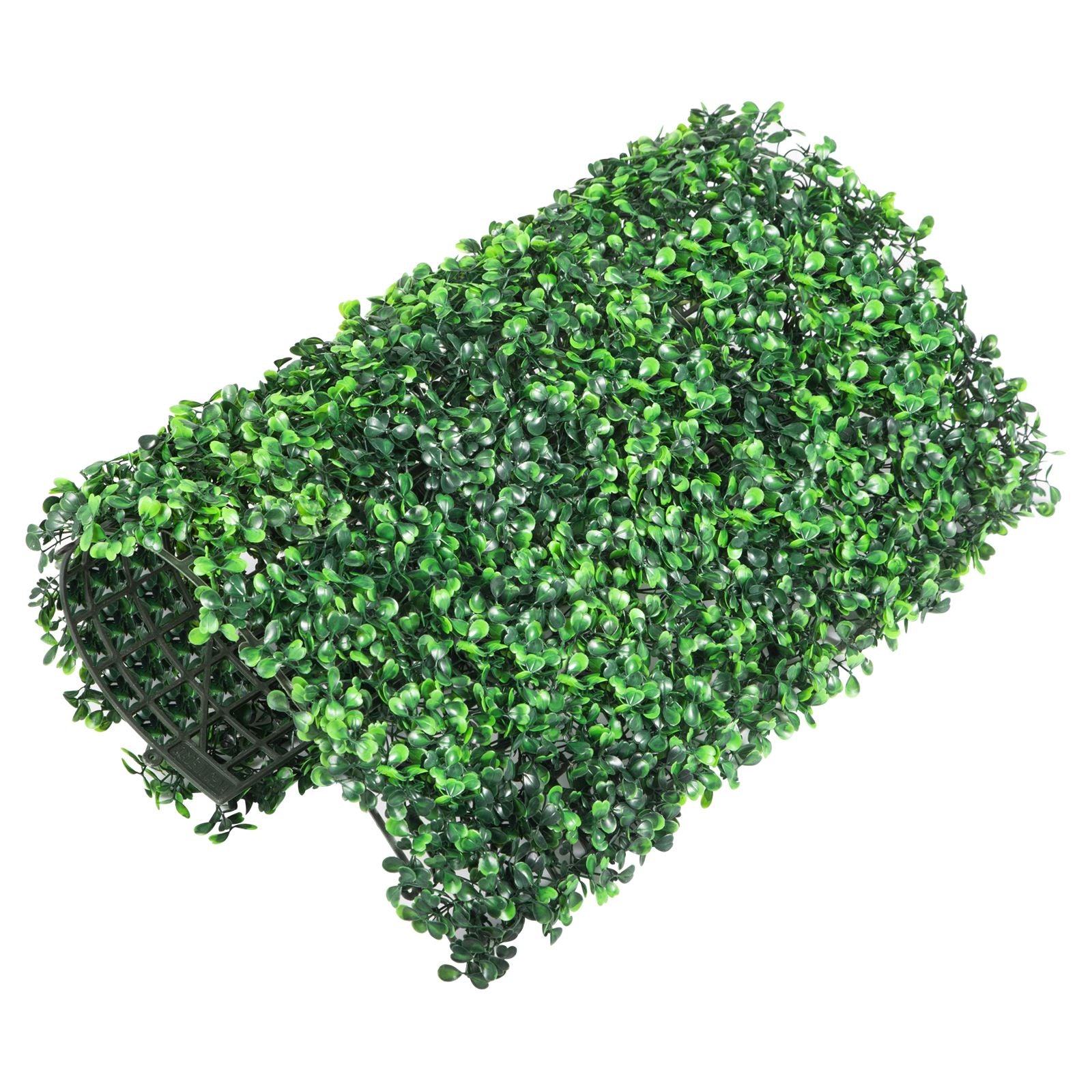 Artificial Boxwood Panel UV 12pcs Boxwood Hedge Wall Panels Artificial Grass Backdrop Wall 20X20