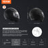 Unmasked Motorcycle Helmet Motocross Helmet with Bluetooth Communication