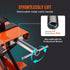 Motorcycle Lift Scissor Jack Stand 1100 Lb with Saddle ATV Lift Dirt Bike