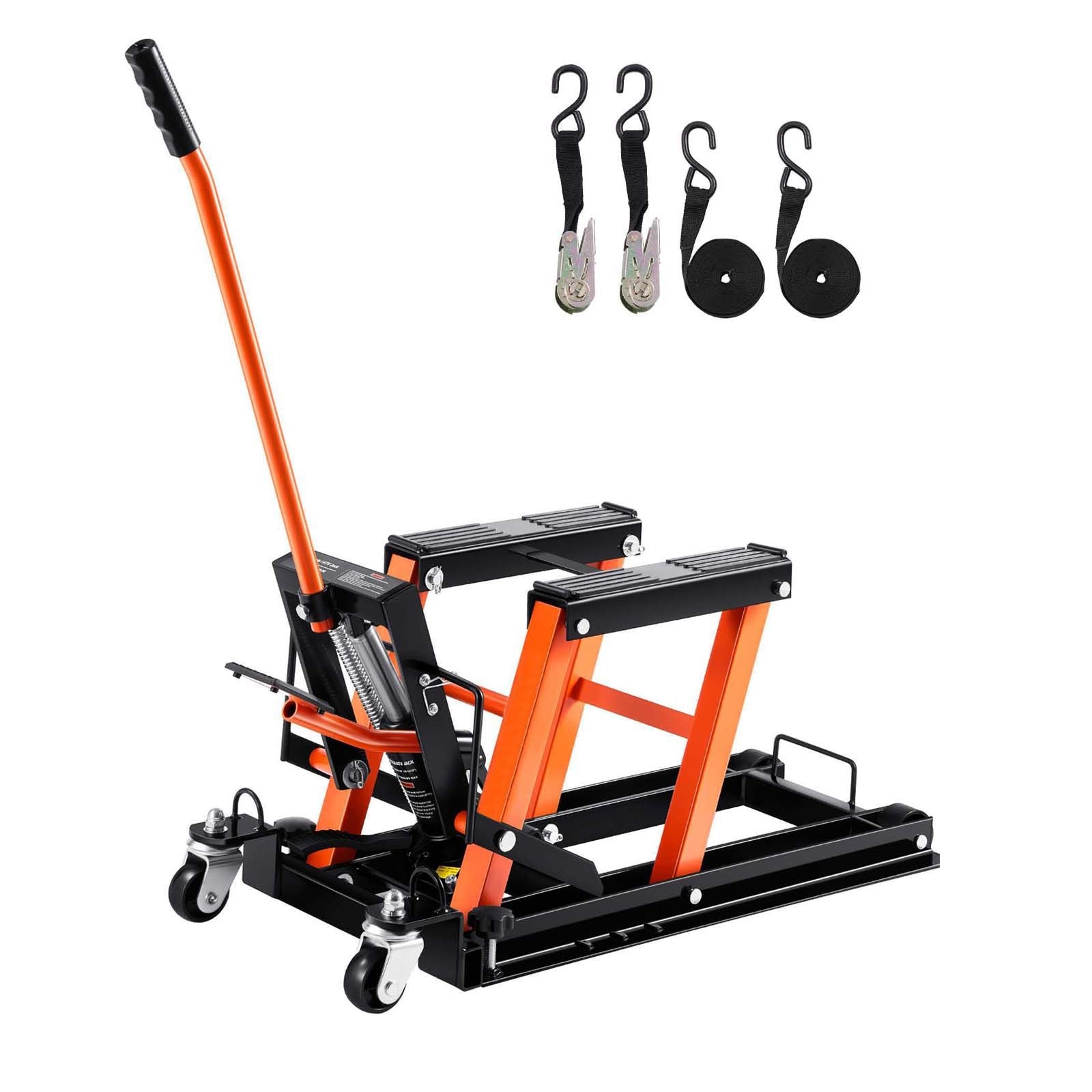 Motorcycle Hydraulic Pump Jack 1500 LBS ATV Dirt Bike Stand