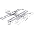 Motorcycle Carrier, 2-Bike 272.15KGS Aluminum Motorcycle Carrier Hitch Mount, Loading Ramp, Scooter Dirt Bike Trailer Hauler, Ratchet Straps and Stabilizer, for Car, Truck with 2" Hitch Receiver